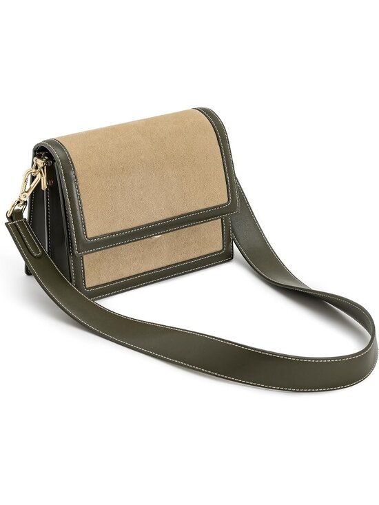 Handbags - 👜Women's Green Mini Flap Crossbody Bag Croc Strap Faux Leather Purse